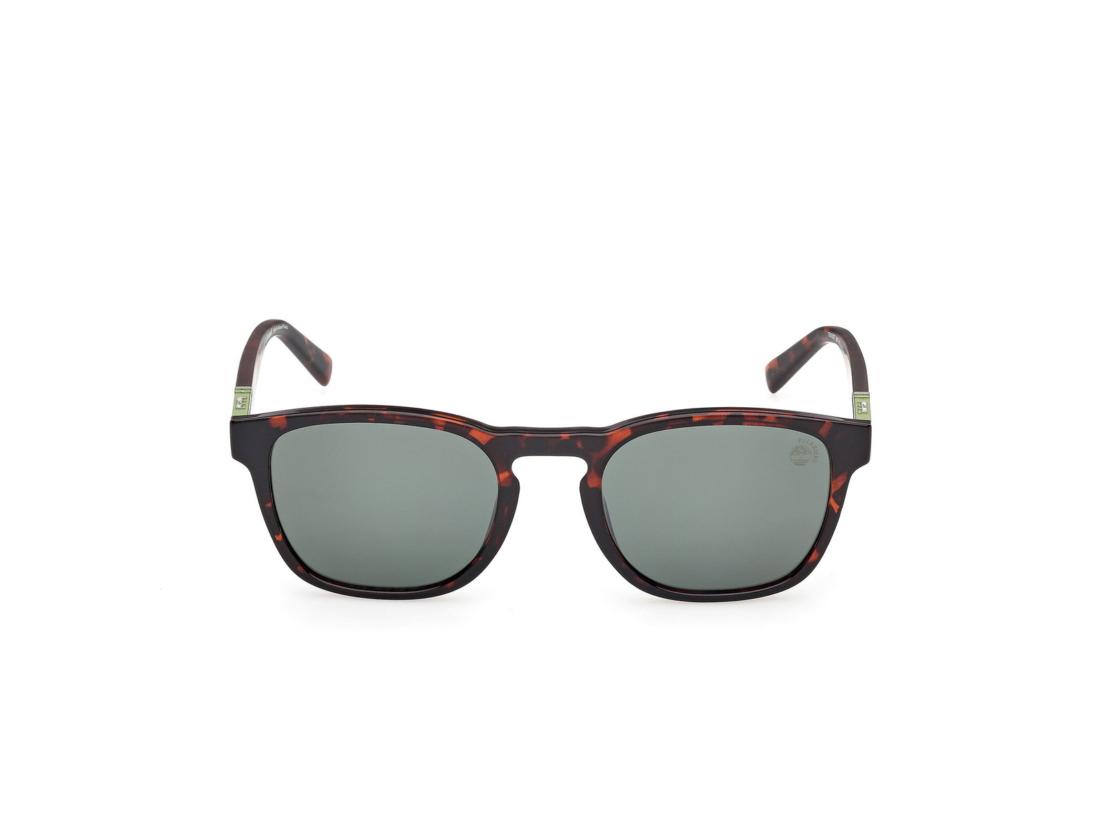 Das Bild zeigt die Sonnenbrille TB00007 von Timberland in der Farbe Braun gemustert.